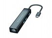 CONCEPTRONIC Adapter USB-C -> RJ45 Gigabit,3xUSB3.0 0,15m